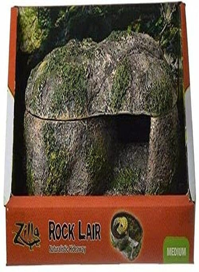 Zilla Rock Lair for Reptiles Medium - (5.75" L x 8.5" W x 5.25" H) - Pack of 2
